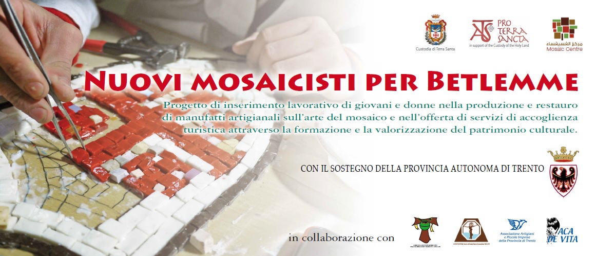 nuovi mosaicisti per Betlemme